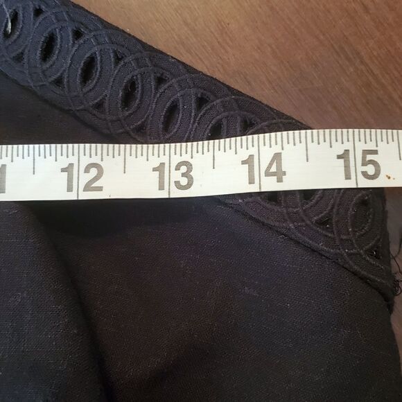 LAUNDRY LINEN HALTER DRESS SZ 8 - Picture 11 of 16